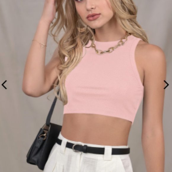 Blushmark Tops - Blushmark Pink Sleeveless top NWOT